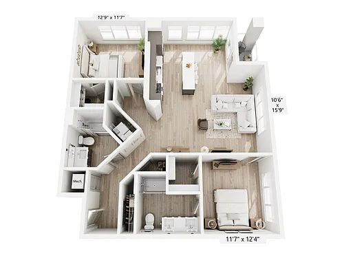 Floor plan B14