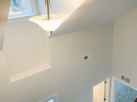 View from the top of stairs-foyer