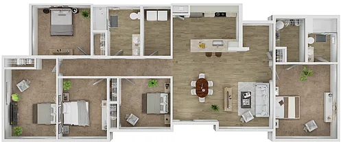 Floor plan Olympus