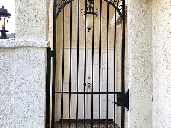 Front custom security gate