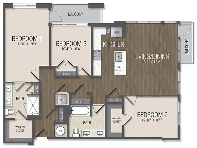 Floor plan E1