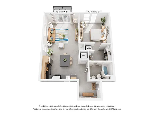 Floor plan Pinion