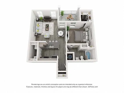 Floor plan Gem Townhome