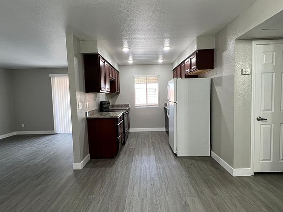 From left to right: living room, kitchen, 3rd closet