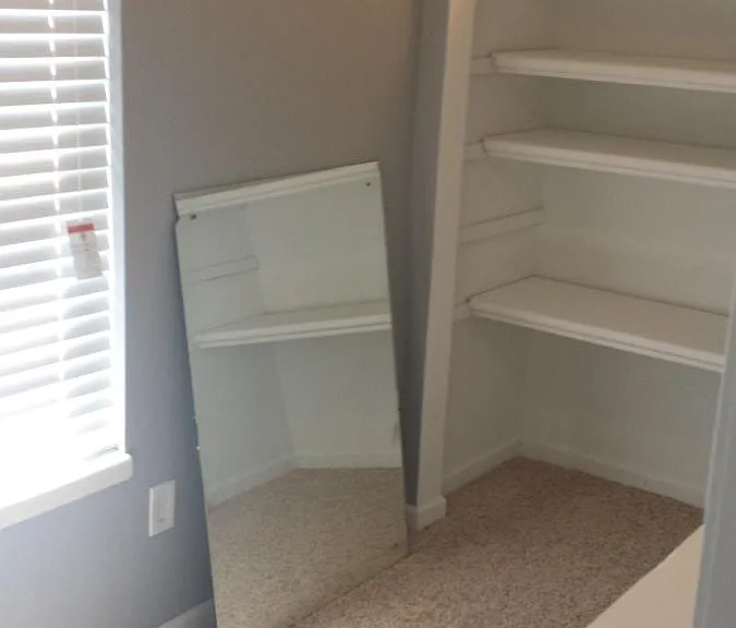 Master walk-in closet
