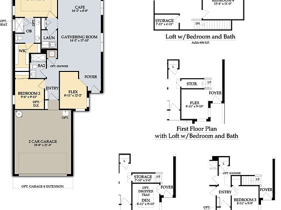 Second Floor Options