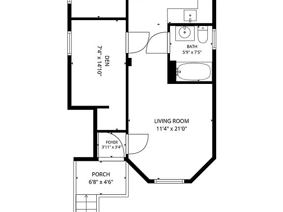 3rd image of 4339 S Hermitage Ave #2F