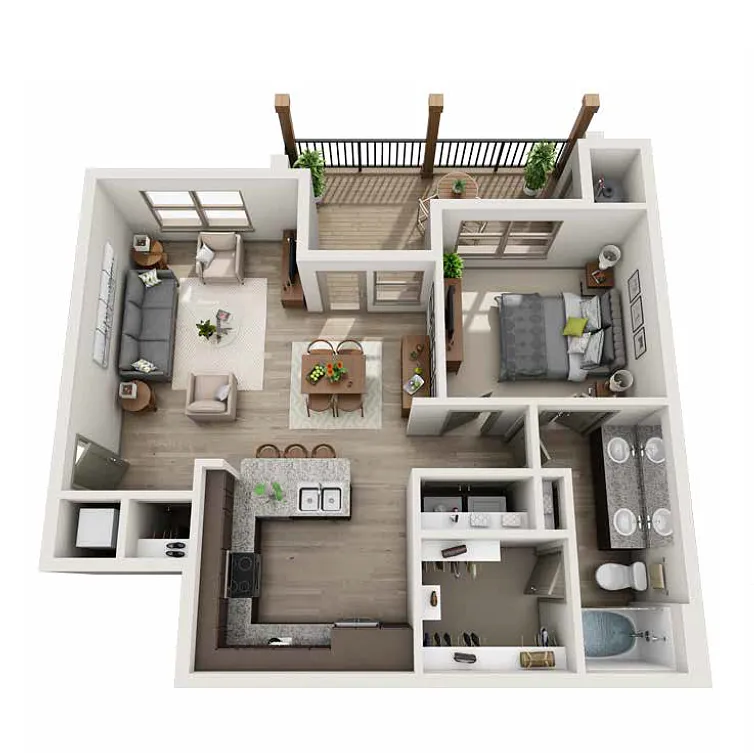 Floor plan A3-A-Pikes Peak