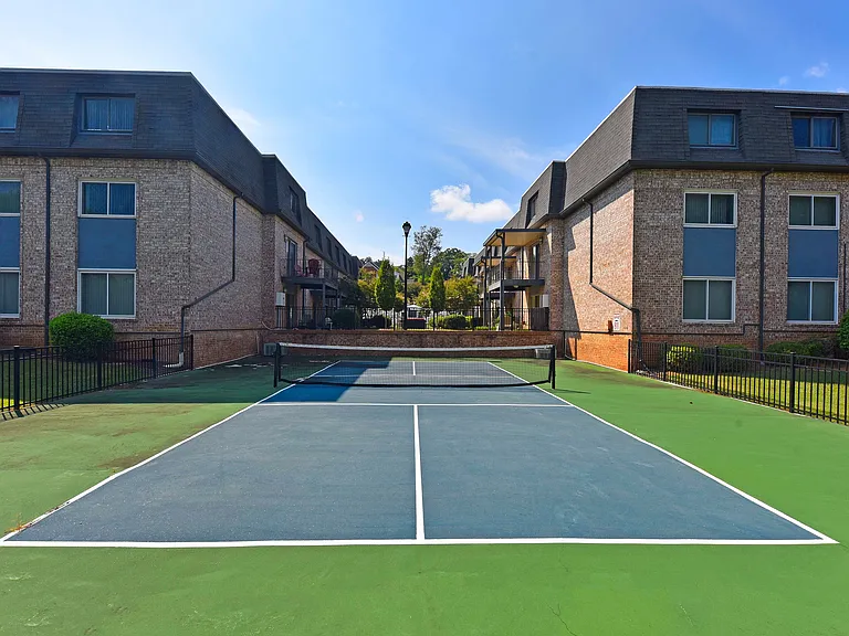 Enjoy leisurely afternoons at this well-maintained tennis court, nestled within our vibrant community.