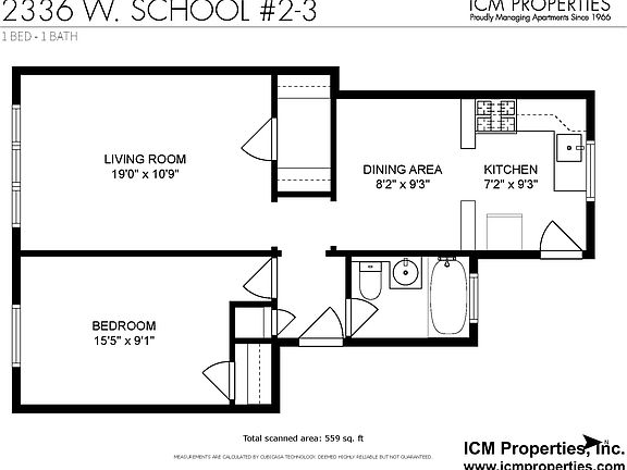 4th image of 3300 N Claremont Ave #3-2336S