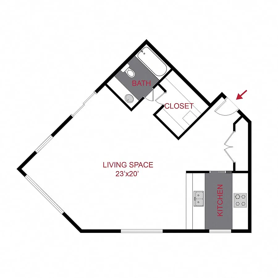 Floor plan Grays