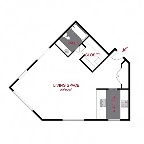 Floor plan Grays