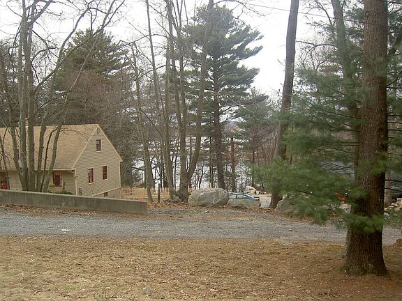 Winter water view from front yard