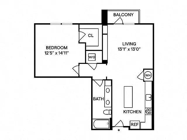 Floor plan A4 1614