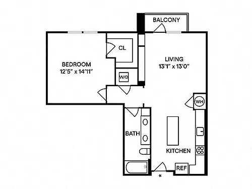 Floor plan A4 1614