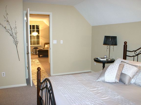 Huge master suite with two closets!
