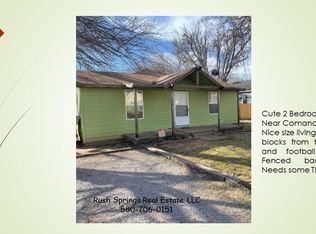 604 Comanche Ave, Rush Springs, OK 73082