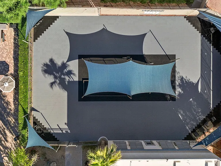 Work out in the fresh air with our outdoor fitness zone.