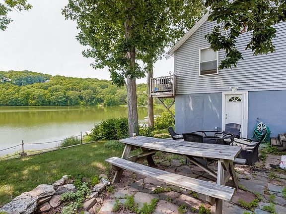 Exterior with view of lake