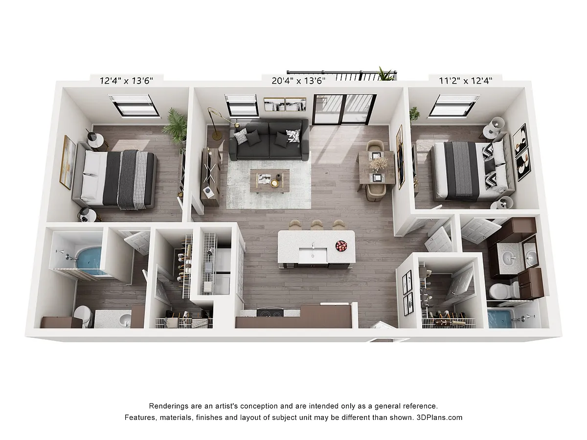 Floor plan B2
