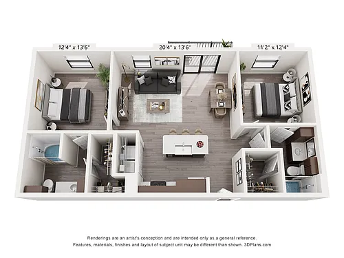 Floor plan B2
