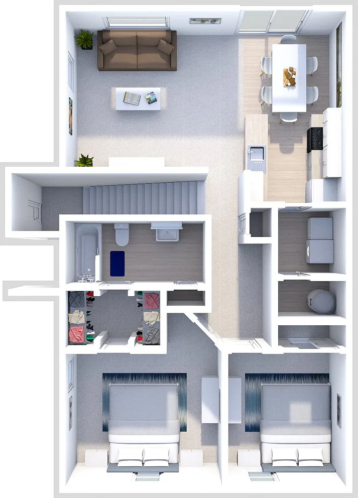 Floor plan LosAngeles 210