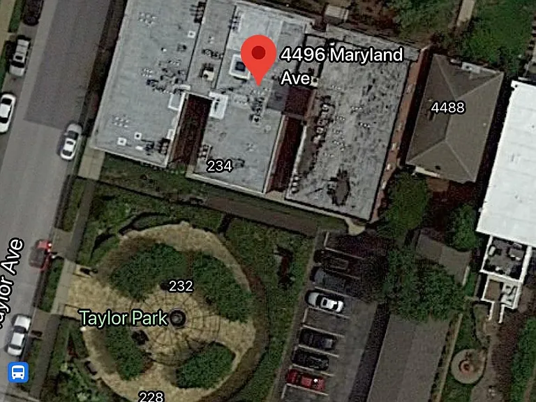 Great location next to Taylor Park