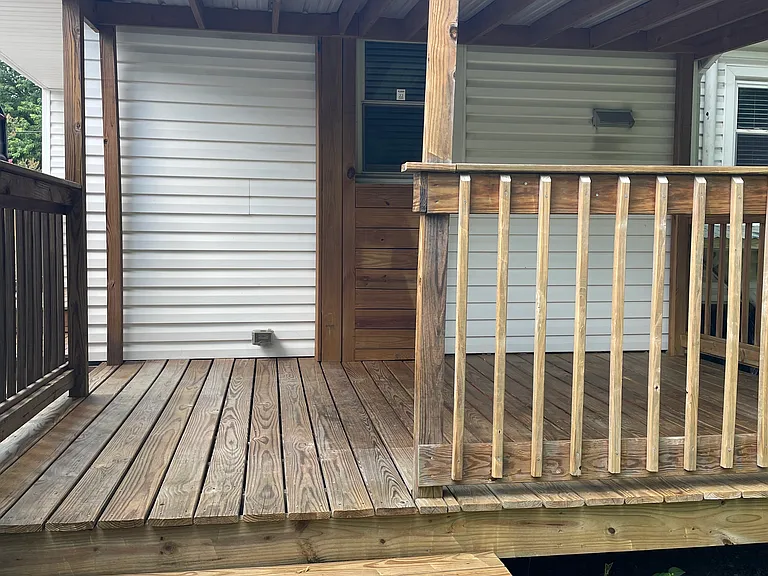 Back deck