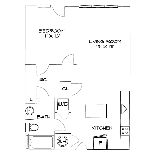 Floor plan Design 1D