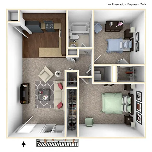Floor plan Chesterfield