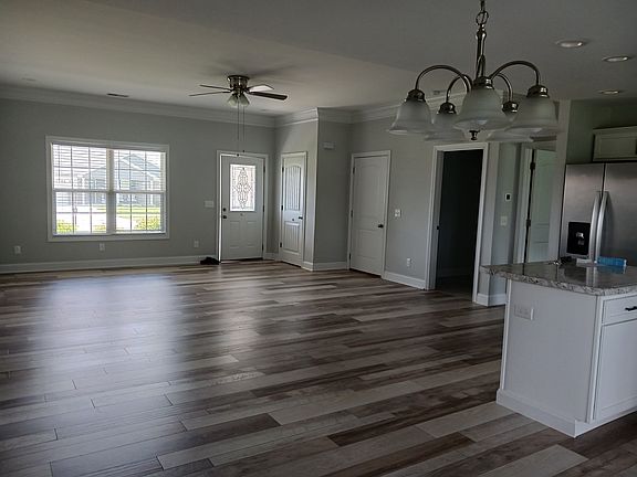 Looking into Living room from back door