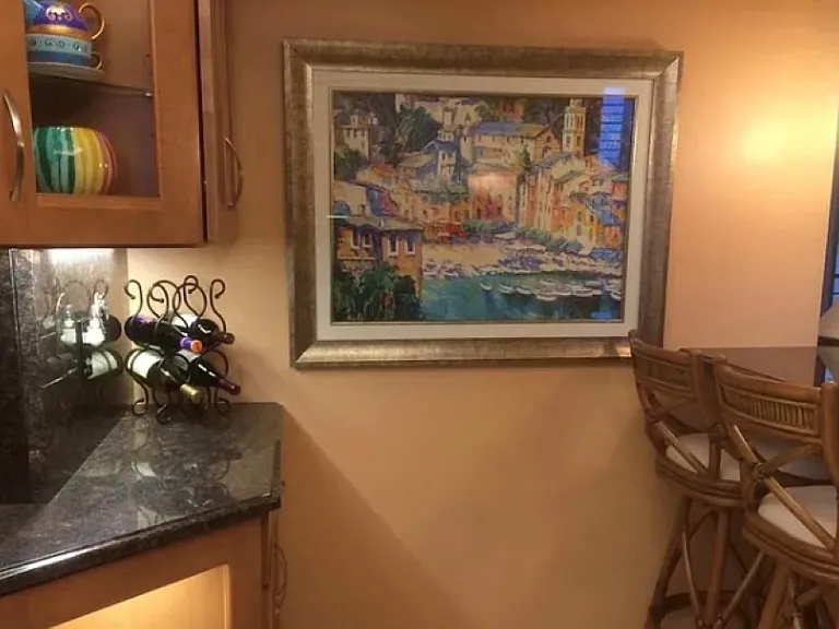 Your eat-in nook and never miss the game on the TV