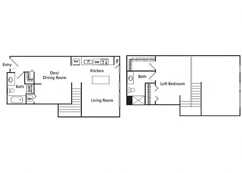 Floor plan A7L Loft