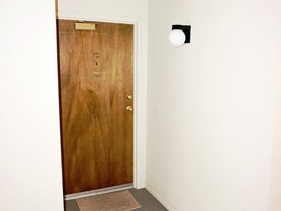 Entry door from hallway