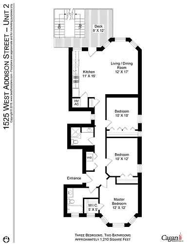 Floor plan Three Bedroom