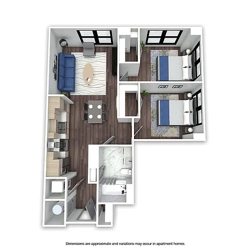 Floor plan Rugby Affordable