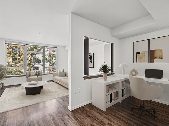 Unit 501 Den and Living Room