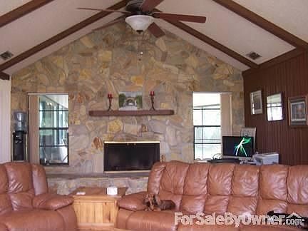 Large Fireplace