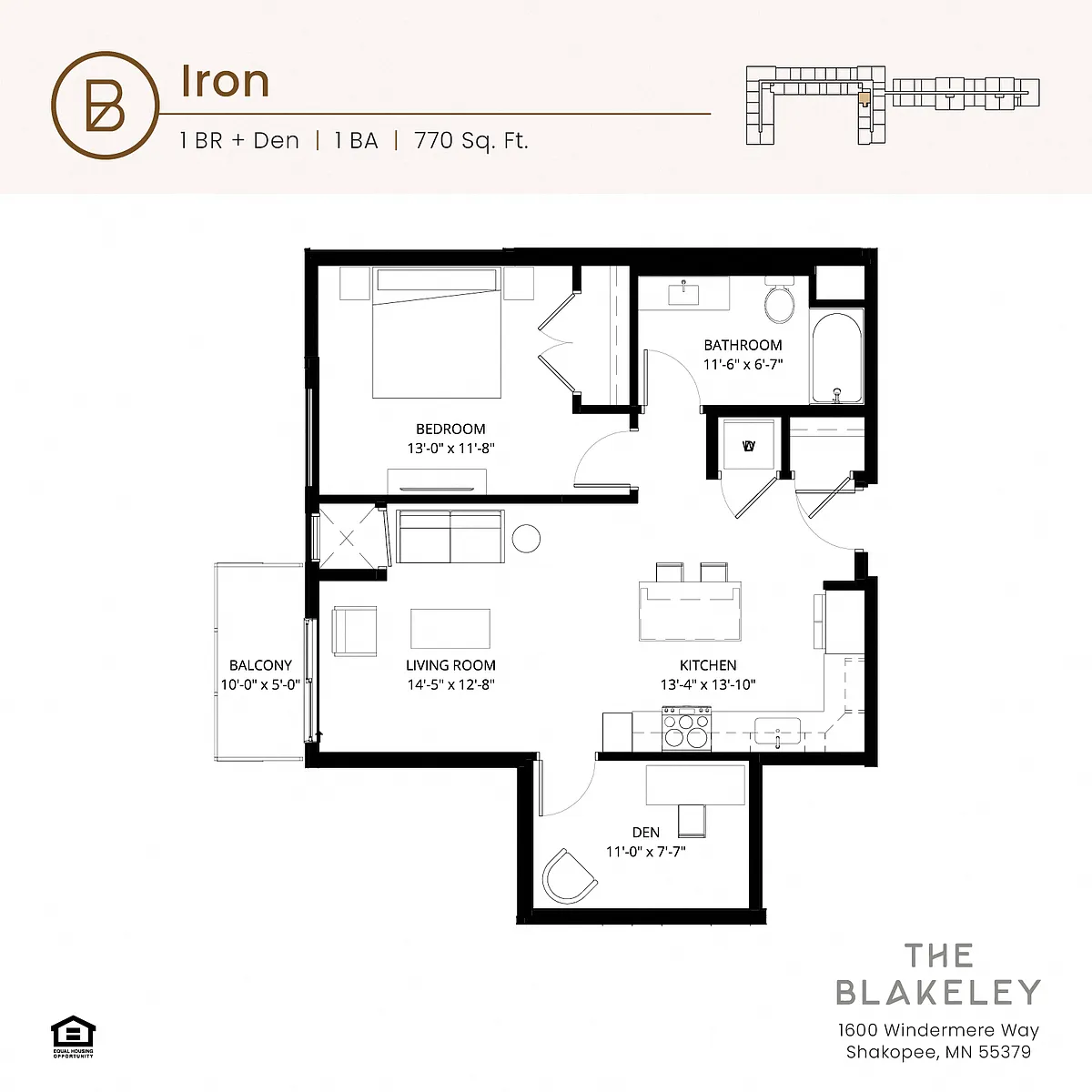 Floor plan Iron