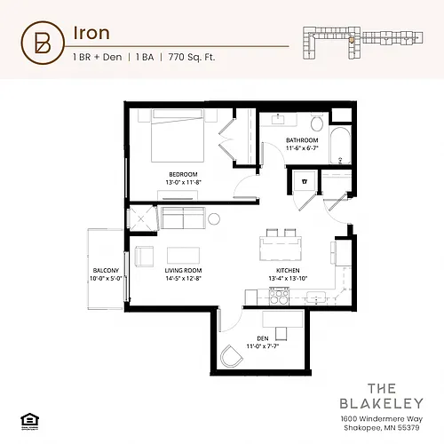Floor plan Iron