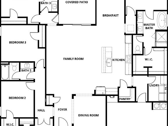The Oxford has a wonderful open layout.