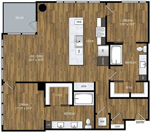 Floor plan B-10