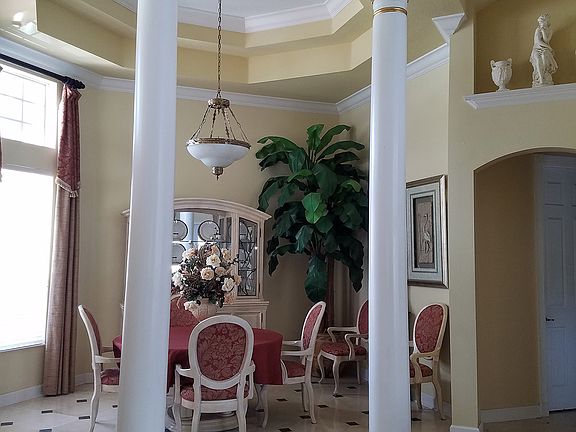 Formal dining area