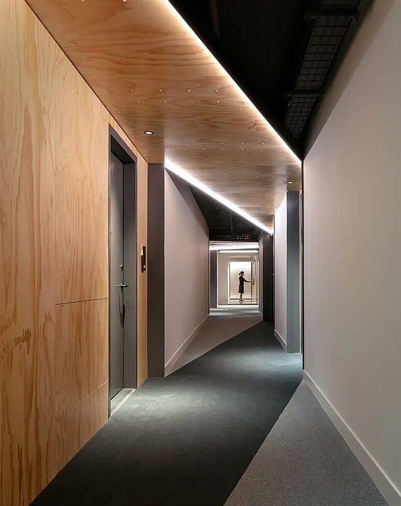 Hallway and secure elevators