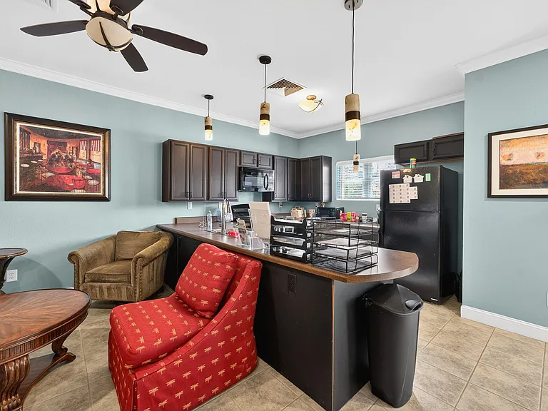 Clubhouse space for residents