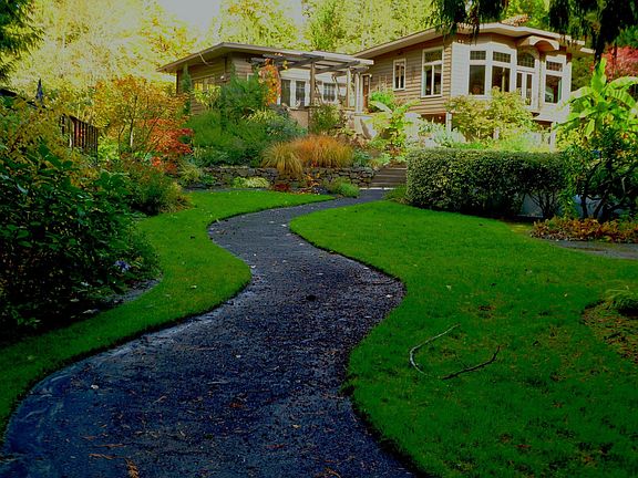 View of home from backyard