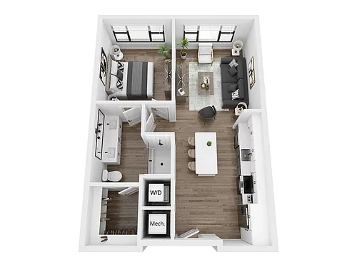 Floor plan Podium - A1.1