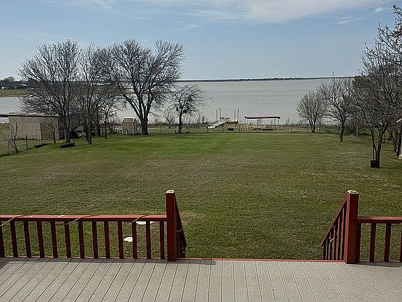 View from the back porch 