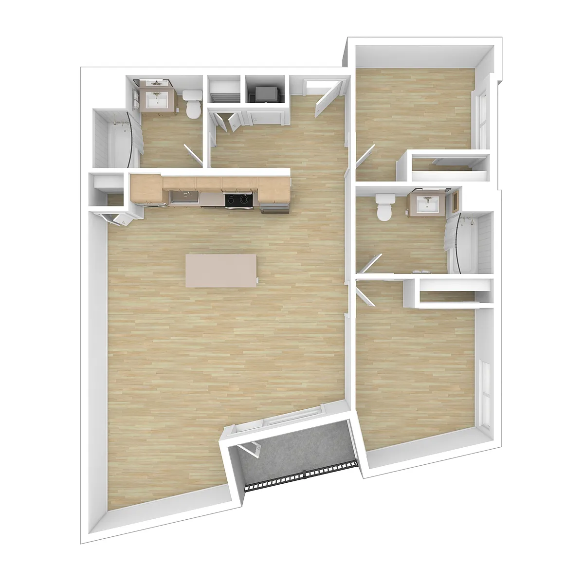 Floor plan C1