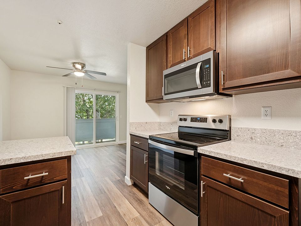 Galley kitchen 2 bedroom flat.